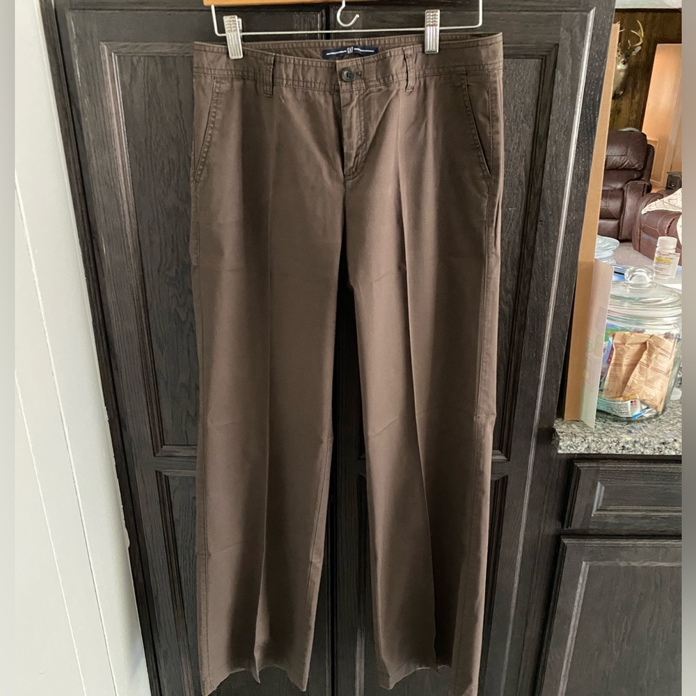 Gap wide leg chino size 6L